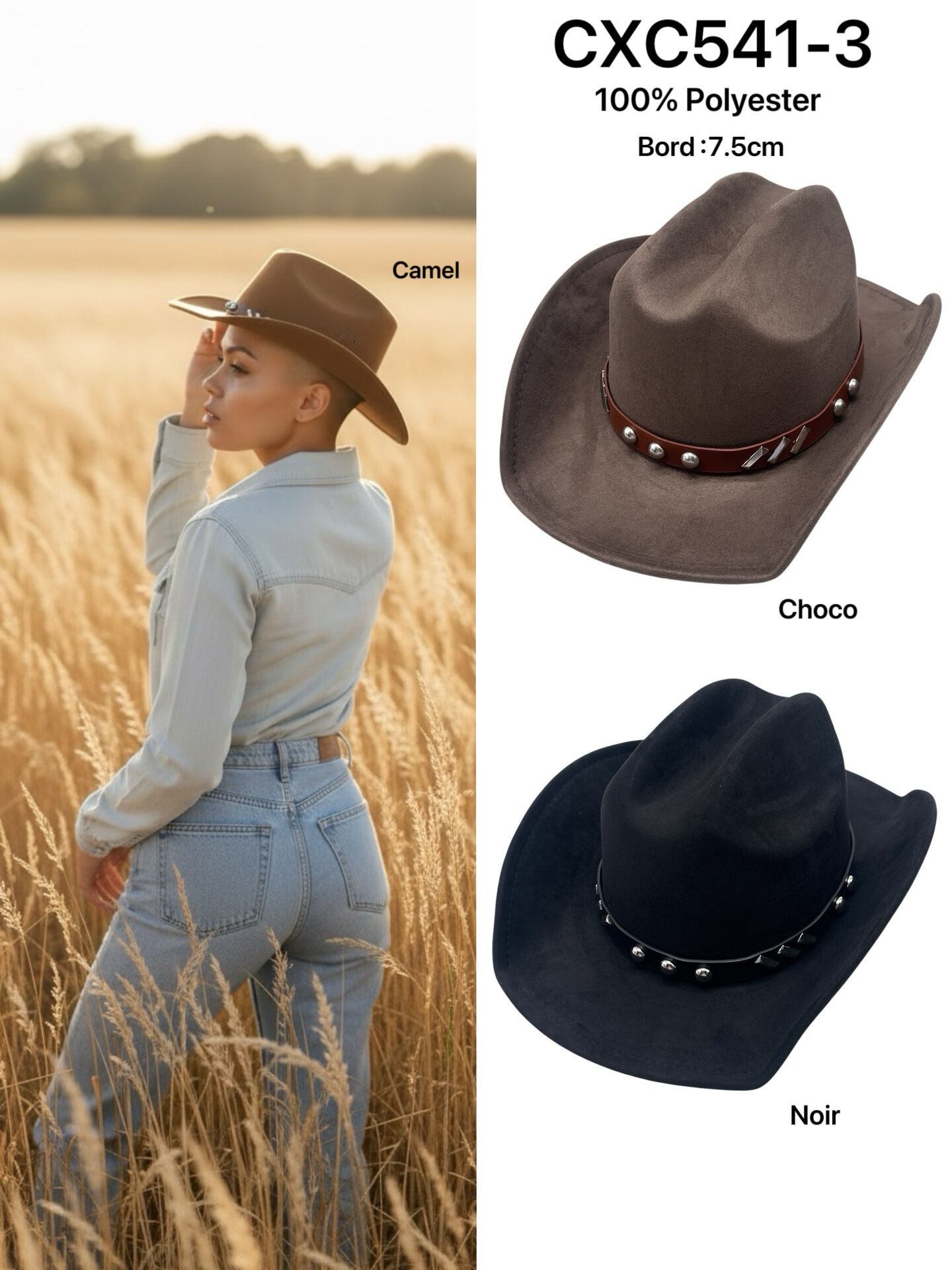 Chapeaux Cowboy Field