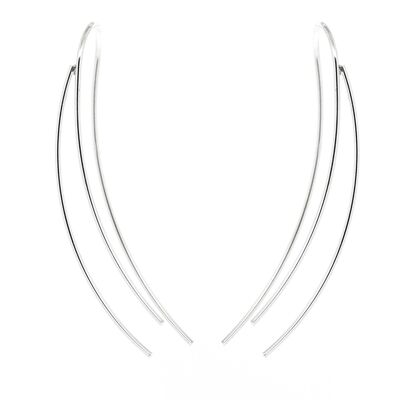 Boucles d'oreilles Aurora avec boîte de présentation (SI-E0074-S+BOX)