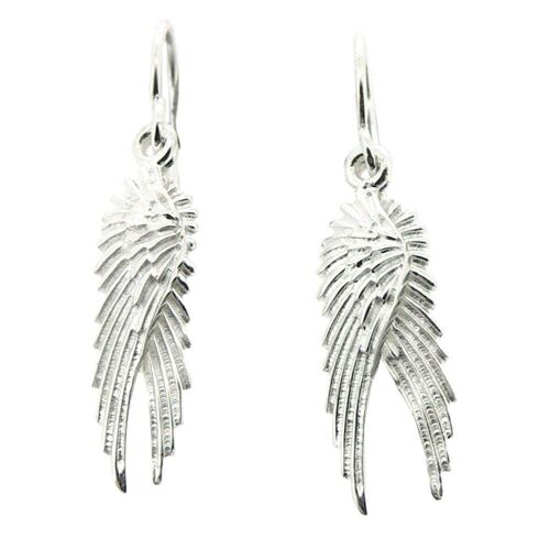 Angel Wing Earrings and Presentation Box (K-E888-MAT+BOX)