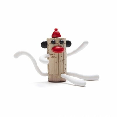 CORKERS CLASSIC CHIMPANZE NELSON - épingles déco de bouchon liège