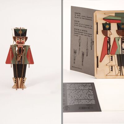 Nutcracker - 3D Deco Greeting Card