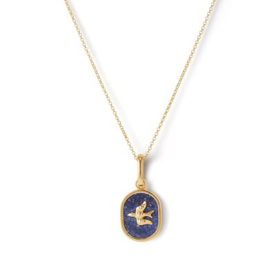 Gold L'Oiseau Pendant Necklace