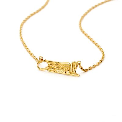 Gold Sphinx Necklace
