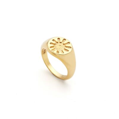 Gold Helios Ring