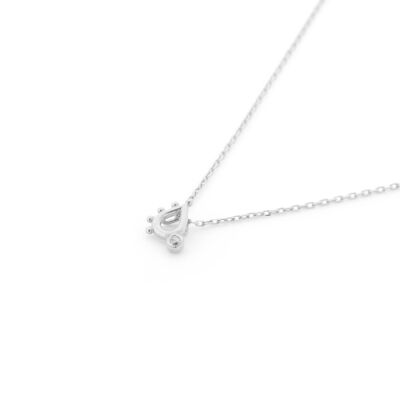 Silver Coleridge Diamond Necklace