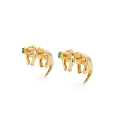 Gold Oberon Earrings