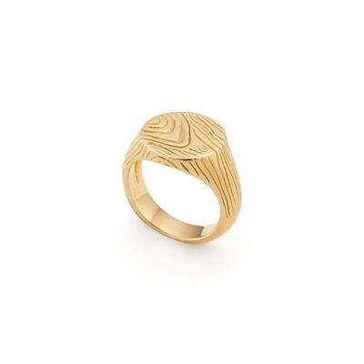 Gold Pyramus Ring