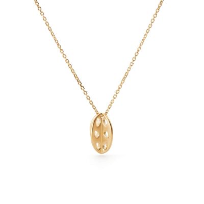 Gold Karelian Pendant Necklace