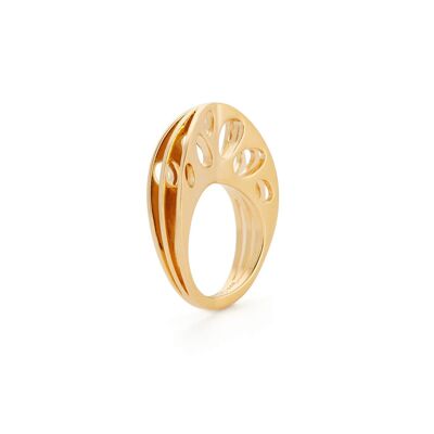 Gold Bravas Ring