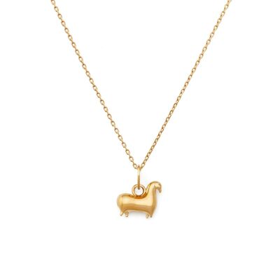 Gold Cheval Necklace