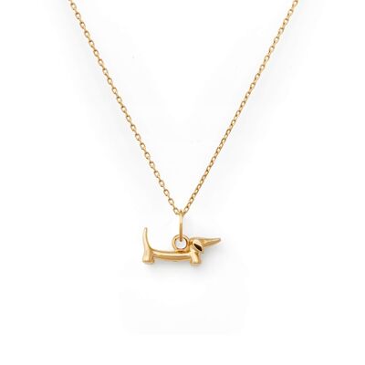 Gold Chienne Necklace