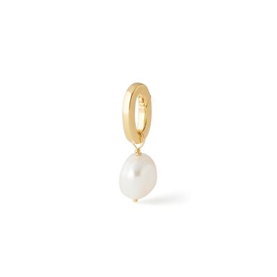 Gold Baroque Pearl Charm