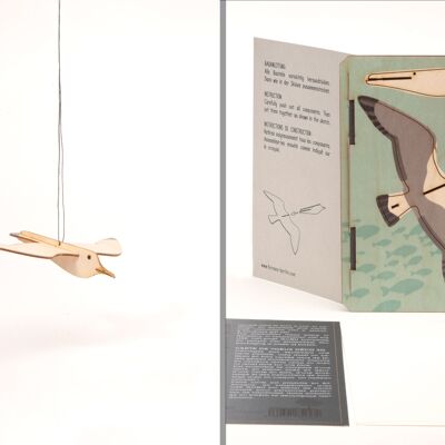 Seagull - 3D Deco Greeting Card