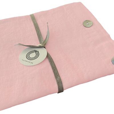 Linen cushion cover RUTA, color: powder 40 x 80 cm