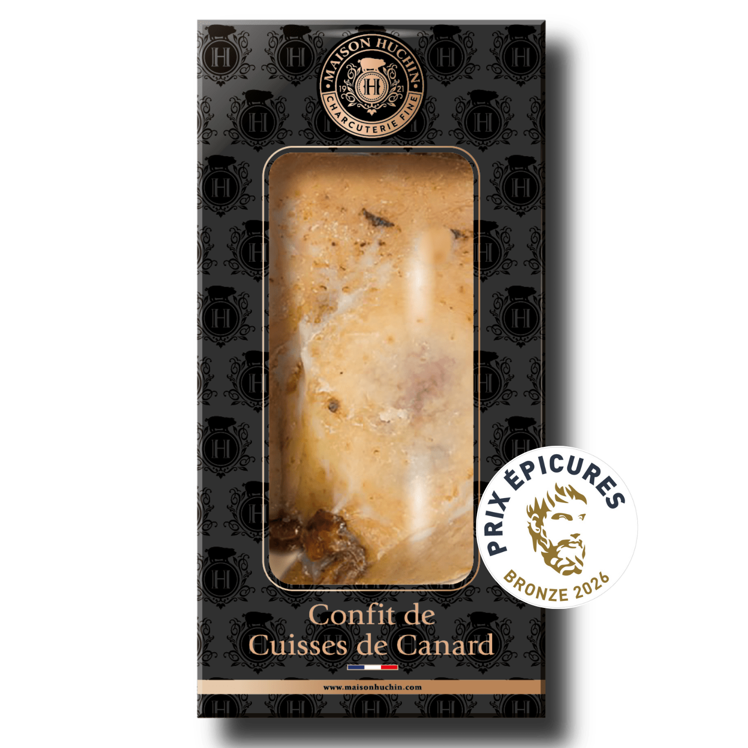 Confit de cuisses de canard - 2 pièces (670 g)