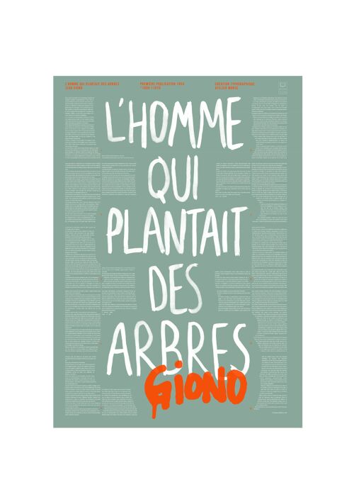 L'Homme qui plantait des arbres - Jean Giono