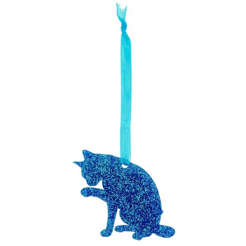 Glitter Cat Style 1 Christmas Decoration