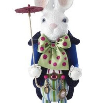 Disney White Rabbit Nutcracker (Alice in Wonderland)