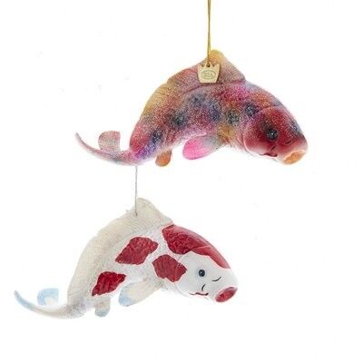 Koi Fish Glass Ornament (2 pieces)