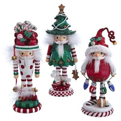 Christmas Nutcrackers (3 pieces)