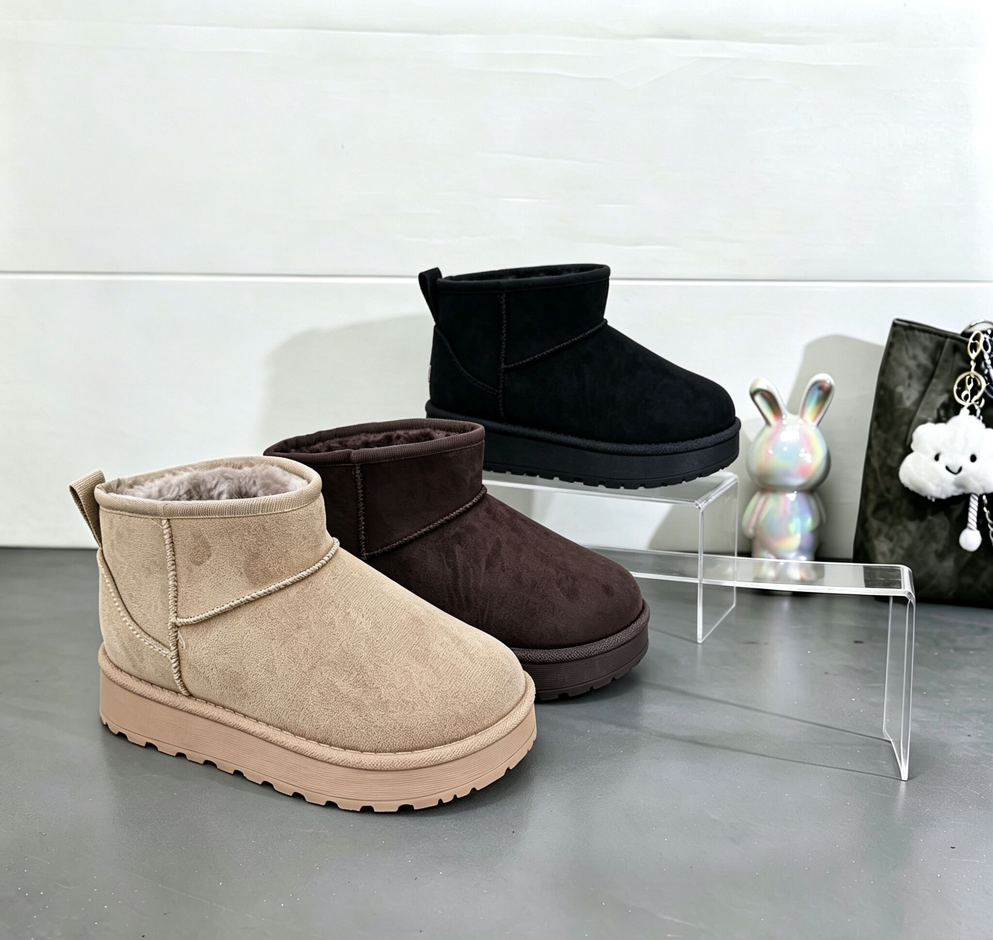 botas básicas forradas