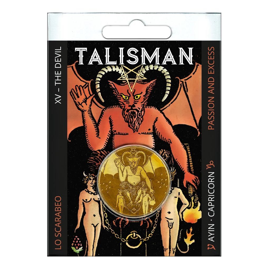 The Devil Tarot Talisman Lo Scarabeo