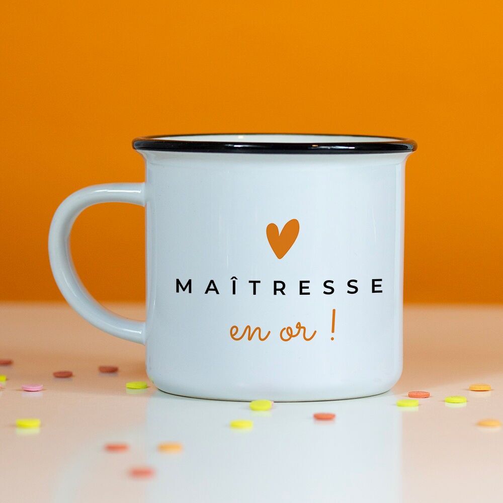 Mug Maîtresse en or