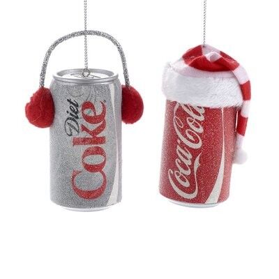 Coca Cola / Diet Coke Can Ornament (2 pieces)