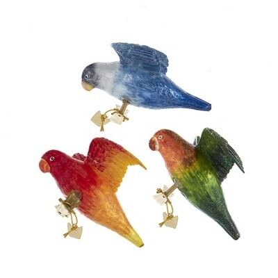 Lovebird Glass Ornament (3 pieces)