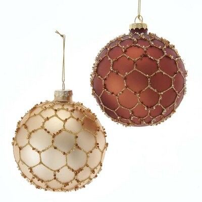 Honeycomb Glass Ball (2 pieces)
