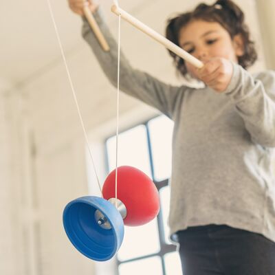 Diabolo in gomma e alluminio