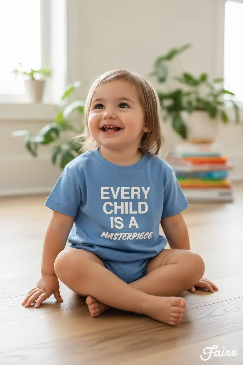T-shirt Enfant "Every Child is a Masterpiece"