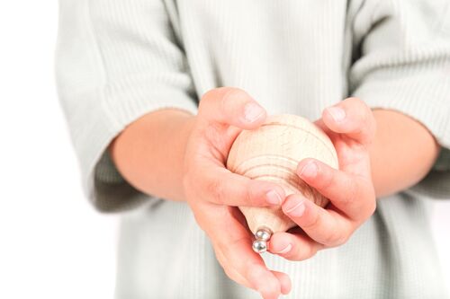 Wooden spinning top - Kids toy