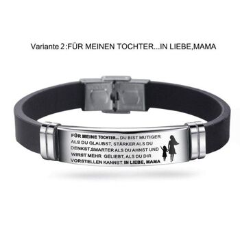 Tu es aimée 'bracelet - fille .. amoureuse maman 1