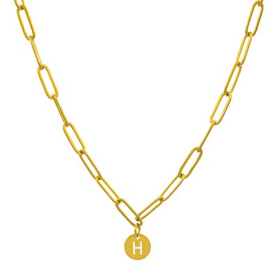 Mina 'necklace - gold - H.