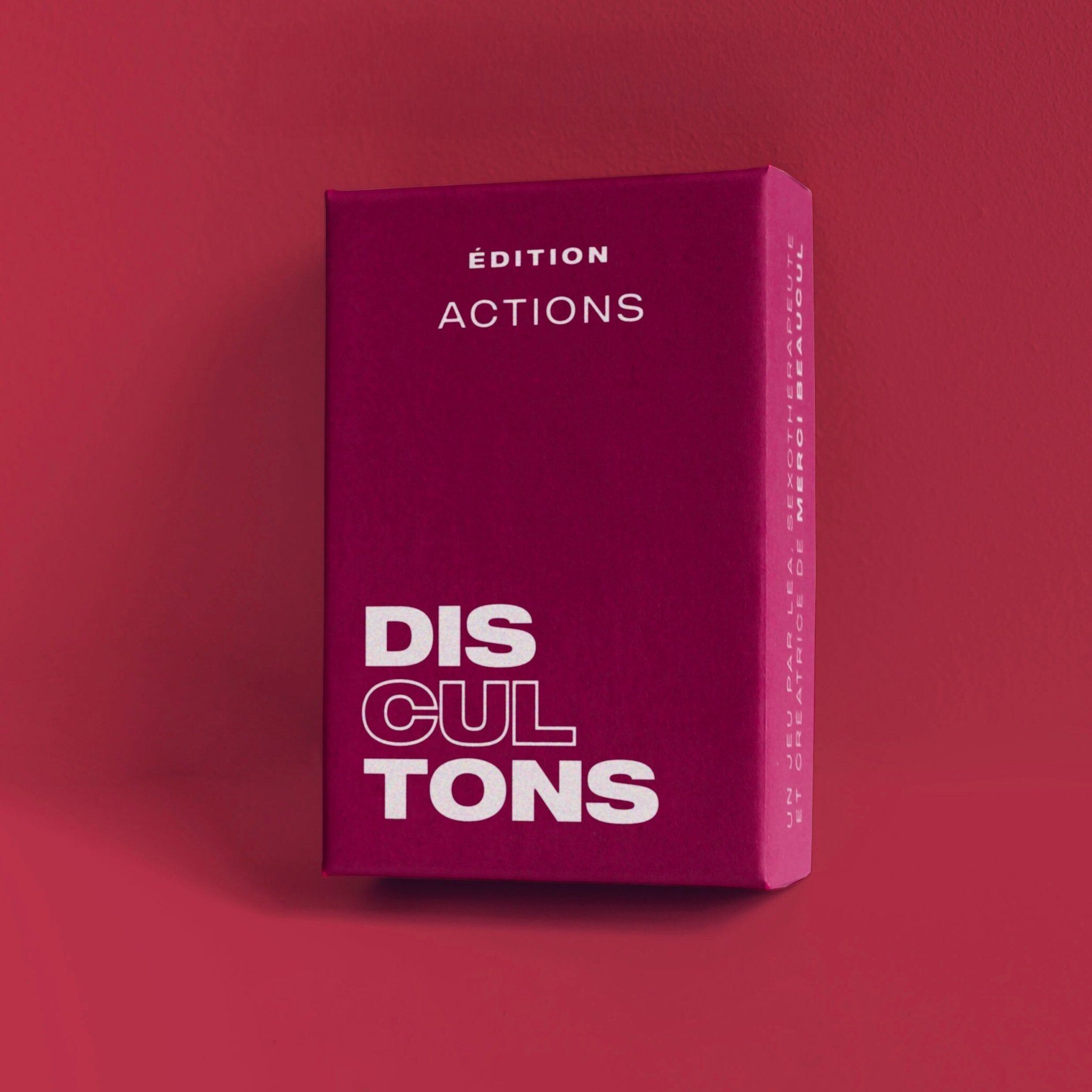 Actions | Feminist board game about sexuality & relationships - Let's Discuss - FRENCH