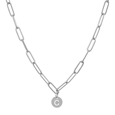 Mina 'necklace - silver - C