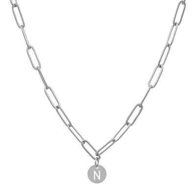 Mina 'necklace - silver - N