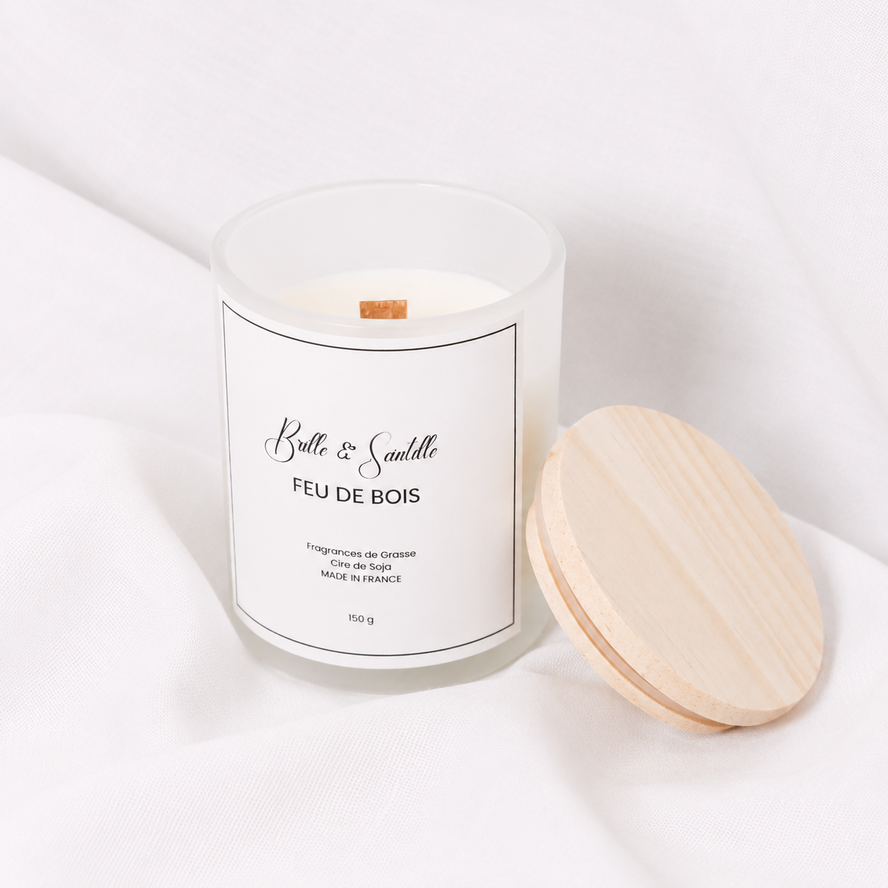 150g Candles - Wood Fire
