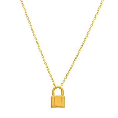 Lock' Halskette - Gold