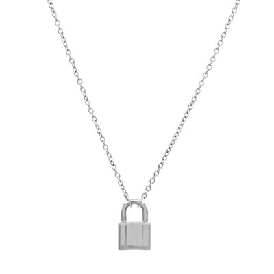 Lock 'necklace - silver