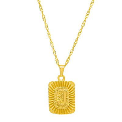 Letter 'necklace - J.