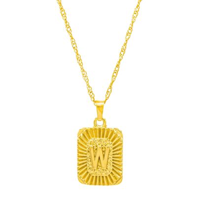 Letter 'Necklace - W