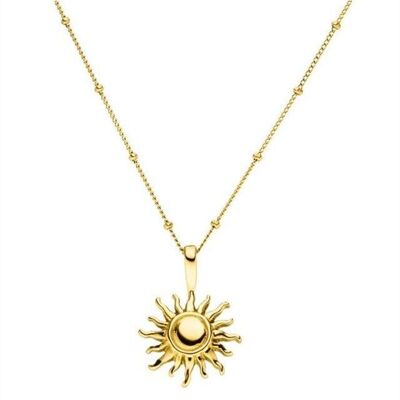 Sun 'necklace - gold