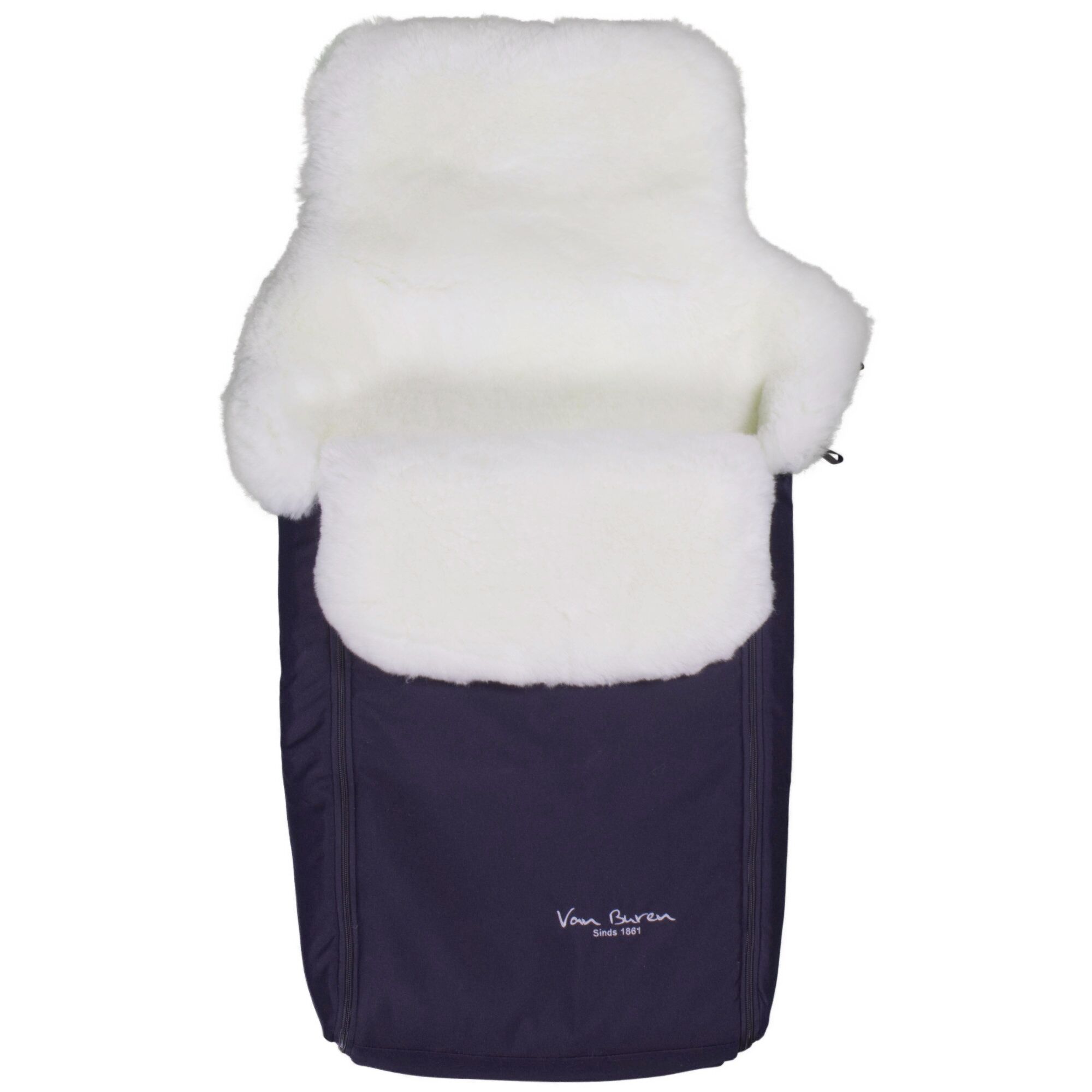 Sacco nanna universale in pelle di agnello per passeggino | 3 modelli | 90x36x12 cm