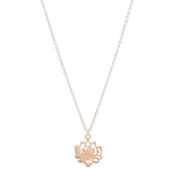 Collier Lotus - Or Rose 1