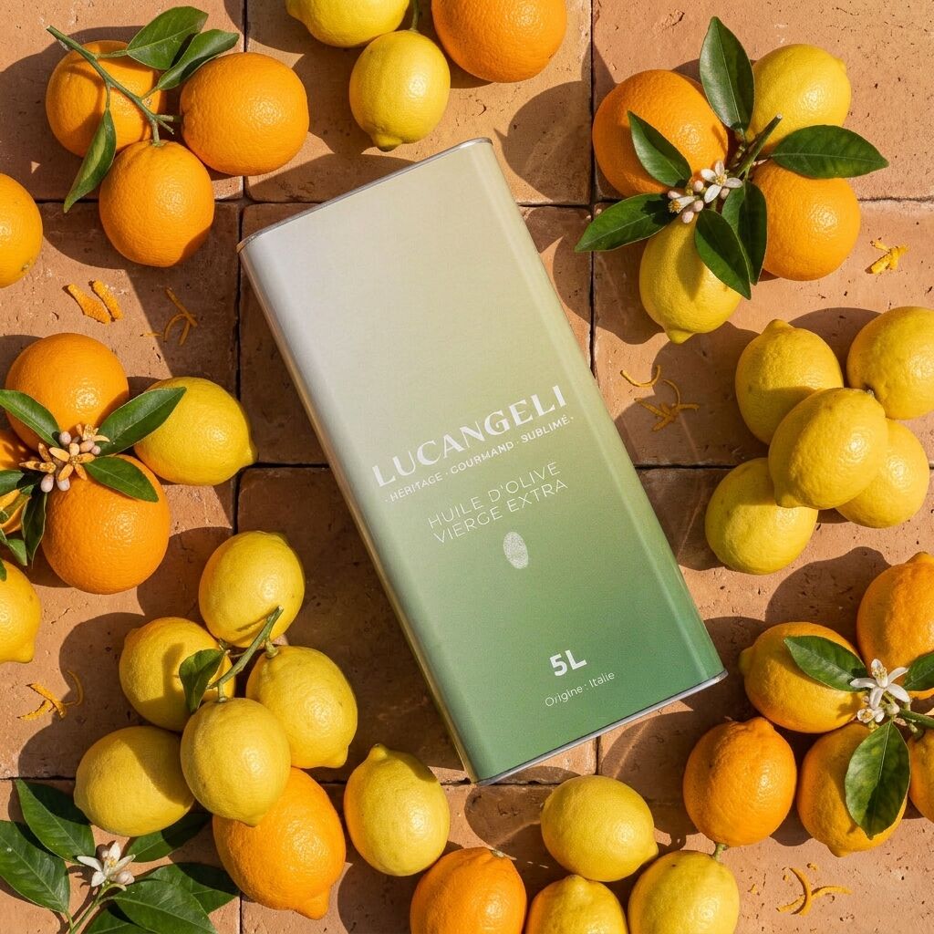 ACEITE DE OLIVA DE NARANJA Y LIMÓN 5 L