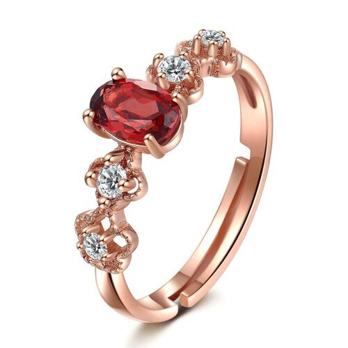 Red Garnet' Ring