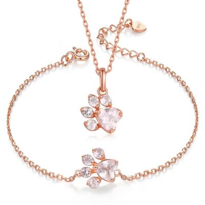 SVRA 'Lilly' sets of 2, 3, 4 - set of 2: bracelet + necklace