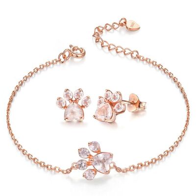 SVRA 'Lilly' sets of 2, 3, 4 - set of 2: bracelet + earrings
